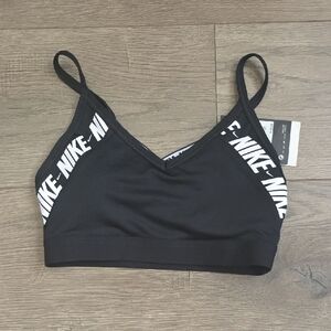 Nike Black and White Sports Bra